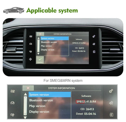 ISUDAR Wireless Carplay and Android Auto for Peugeot 208 308 508 3008 Citroën C4 DS3 DS4 DS5 SMEG MRN Multimedia Accessories