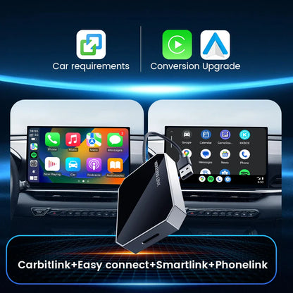 HEYINCAR For Jetour X70 X90 X95 Dashing  Carbitlink Smartlink Phonelink Easy connect to Wireless CarPlay Android Auto adapter