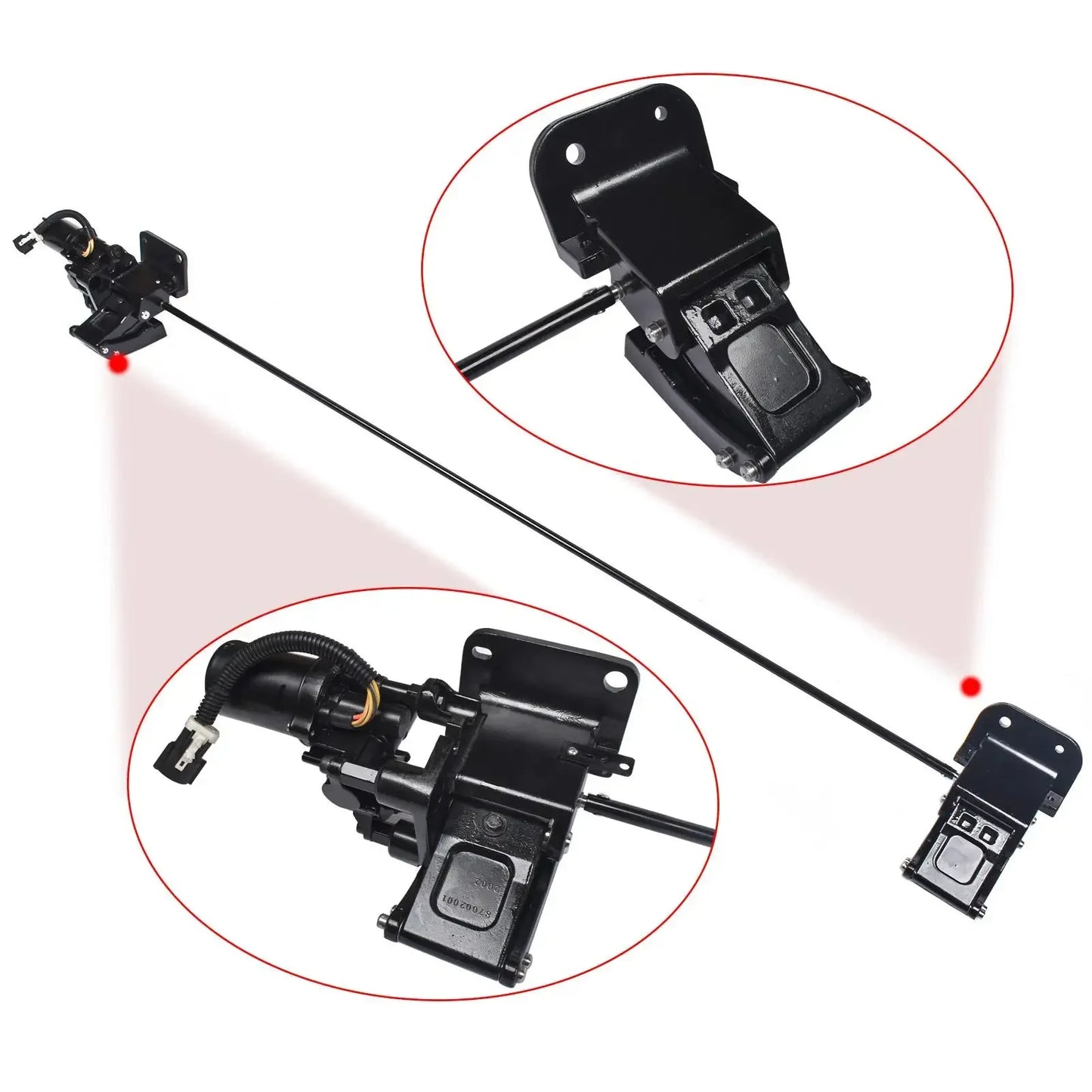 AP03 Power Running Board Motor & Bracket Assembly Right RH for Ford Lincoln 2015 2016 2017