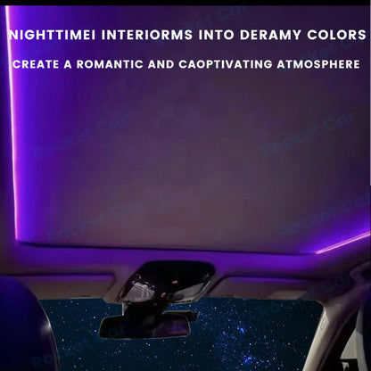11 Colours Roof Panoramic Skylight Ambient Lights Refit For BMW G20 G30 G01 G05 3/5 Series X3 X4 X5 X6 X7 Car LED Sunroof Light
