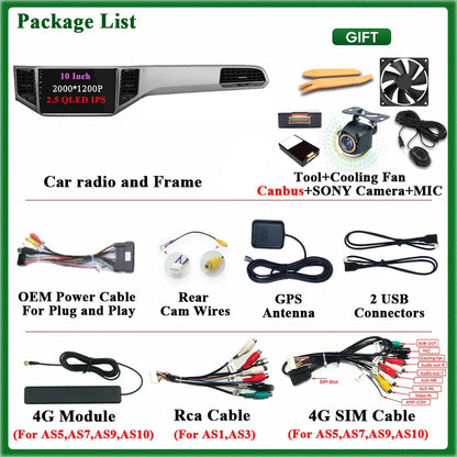 Car Radio Carplay For VOLKSWAGEN VW SPORTSVAN 2016-2019 Navigation GPS Android Auto Multimedia Player Stereo 4G Wifi No 2din DVD