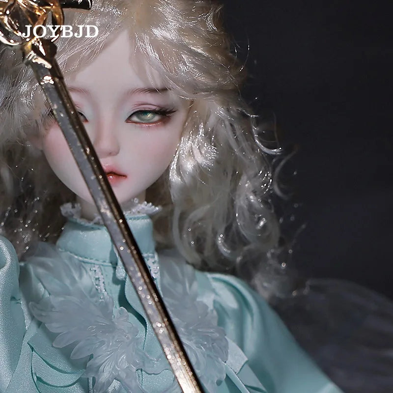 Qadir Bjd Doll 1/4 Muxi Body Haniel Wings Princess Beauty Battle Angel Knight Fairy of Angel FullsetB Joybjd