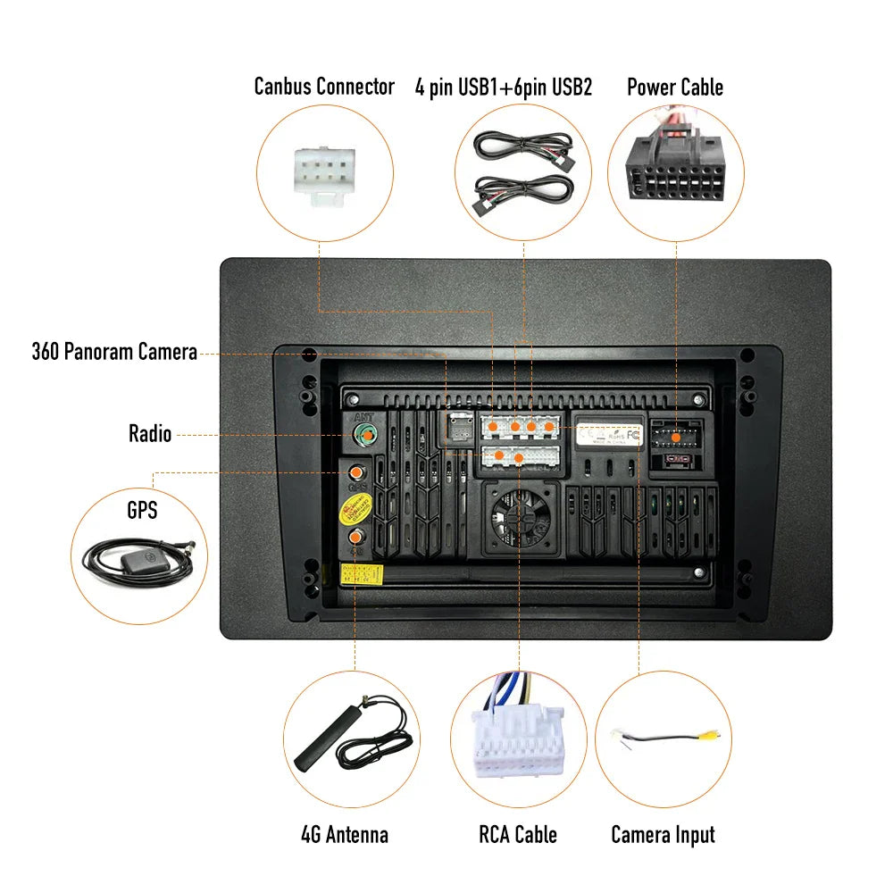 13.1 Inch Car Radio For CHRYSLER 300C 2005-2007 Car DVD GPS Navigation Stereo Carplay 2Din Central Multimedia Android Auto