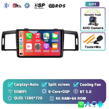 Android 14 Car Radio Multimedia Player For Infiniti M35 2003-2010 NISSAN FUGA 2005-2010 Auto Carplay Car Stereo wifi+4G Ai voice