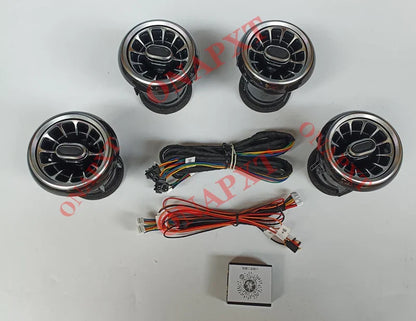 APP Bluetooth Control For Audi A3 8V S3 RS3 2013-2020 Dashboard Air Vents Decorative Ambient Light LED Atmosphere Nozzle