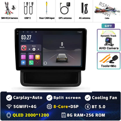 Android 14 Carplay Auto For Renault Trafic 2 For Opel Vivaro A For Nissan primastar 2006 - 2014 Car Radio Stereo Player Video BT