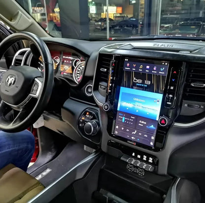 12.1 " Android Auto Carplay For Dodge Ram 1500 2500 3500 4500 2008-2019 2020 2021 2022 2023 2024 Car Radio Multimedia Head Unit