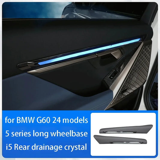 LED24 for BMW New 5 Series i5 Hugging Style Crystal Light G60 530 Rear Door Panel Crystal Ambient Light Modification Accessories