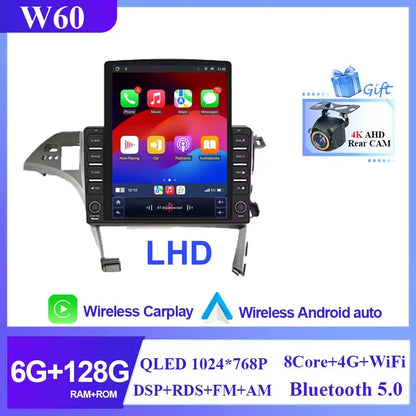 Car For Toyota Prius 3 XW30 2009 - 2015 RHD Android Auto Radio Stereo Head Unit Multimedia Player Navigation Carplay No 2din DVD