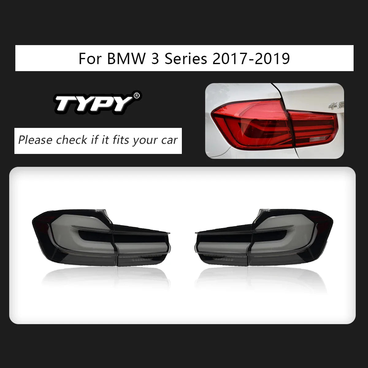 Car Lights LED Rear Lamps For BMW F30 Taillights F35 F80 2013-2018 318i 320i 325i 330i 335i Sequential Turn Signal Brake