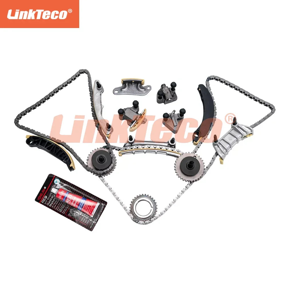 Timing Chain Kit Oil Water Pump For GMC Canyon Acadia Cadillac ATS Buick Lacrosse Chevrolet Saturn Pontiac 3.0L 3.6L GAS 05-17