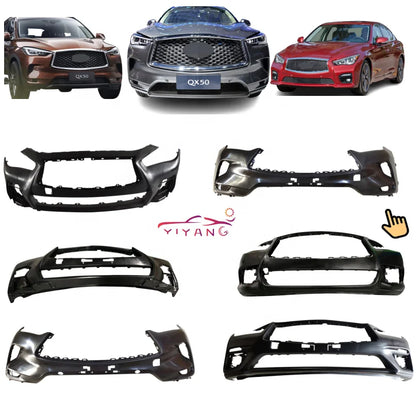 Infiniti G37 Auto Parts For Infiniti Q50 Q60 QX50 QX70 QX80 Front Bumpers For Nissan For Infiniti Full Series Car Bumper Picture