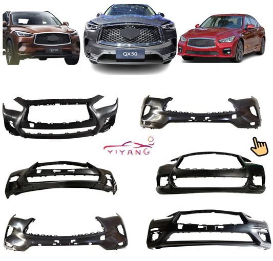 Infiniti G37 Auto Parts For Infiniti Q50 Q60 QX50 QX70 QX80 Front Bumpers For Nissan For Infiniti Full Series Car Bumper Picture