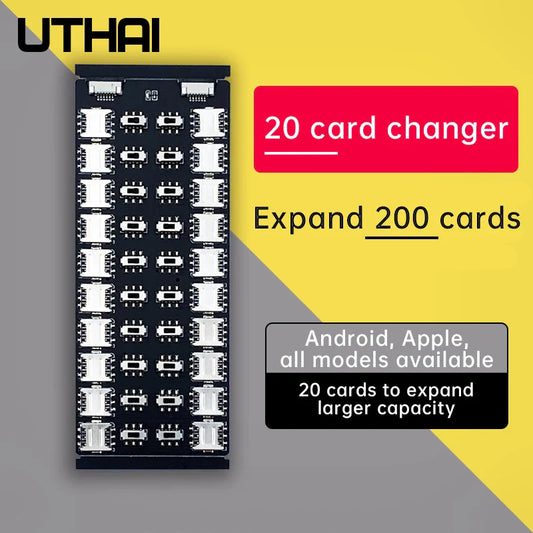 Sim Card Adapter Multi Card Device External Card Slot Apple Universal 20 Expansion Large Capacity Phone Card