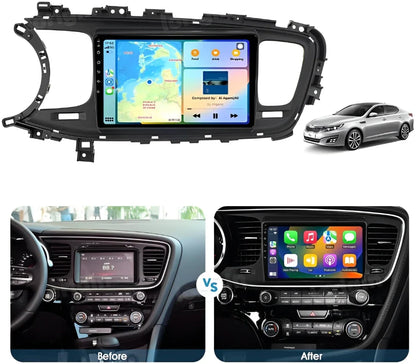 9Inch Car-play Car Stereo Radio GPS Navigation Wifi Compatible for Kia Optima K5 2011-2015 Android 13