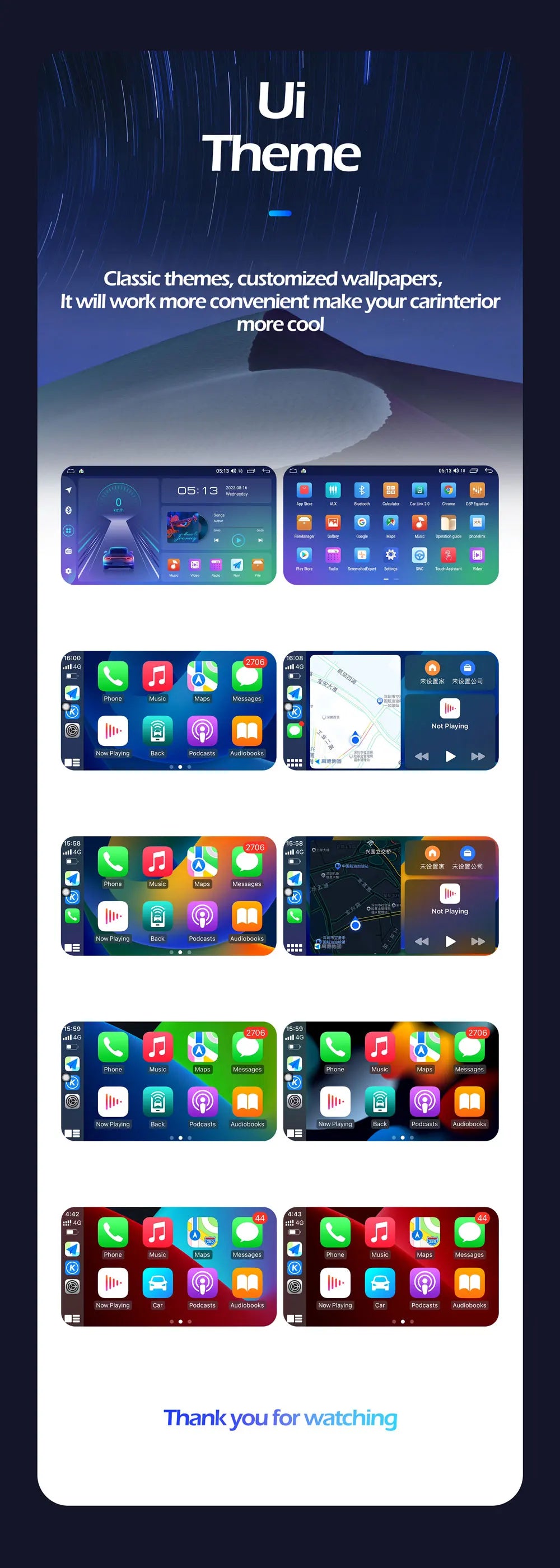 Android  Carplay Auto Car Radio For Ford EcoSport Eco Sport 2014-2018 GPS Recorder Multimedia Player 4G+BT DSP