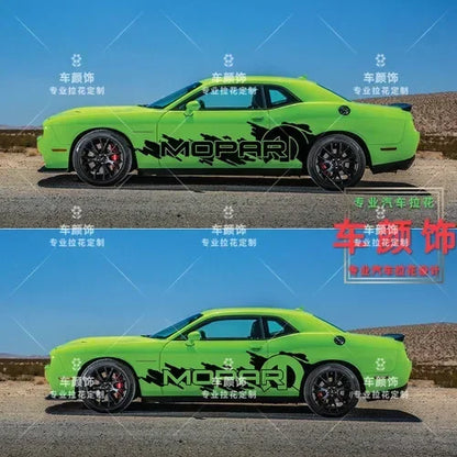 Car Vinyl Sticker FOR Dodge challenger charger body exterior decoration personalized custom Decals Decor Auto Accessories