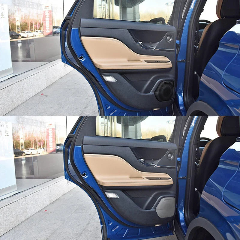 Car styling Audio Speaker Auto Door Loudspeaker decoration Covers Stickers for Lincoln Corsair 2018-2020 Interior Accessories