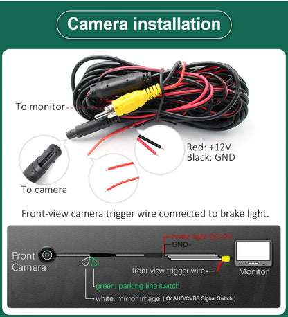 MCCD AHD 1080P 1000TVL Car Front View Logo Camera For Mercedes Benz Vito Viano A B C E GL SLK GLK SL ML GLA GLC GLE Class