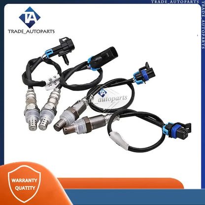 234-4258 234-4337 Oxygen Sensor 4PCS For 2008-2009 Hummer H2 2010-2013 Chevrolet Silverado 1500 Upstream & Downstream 12609456