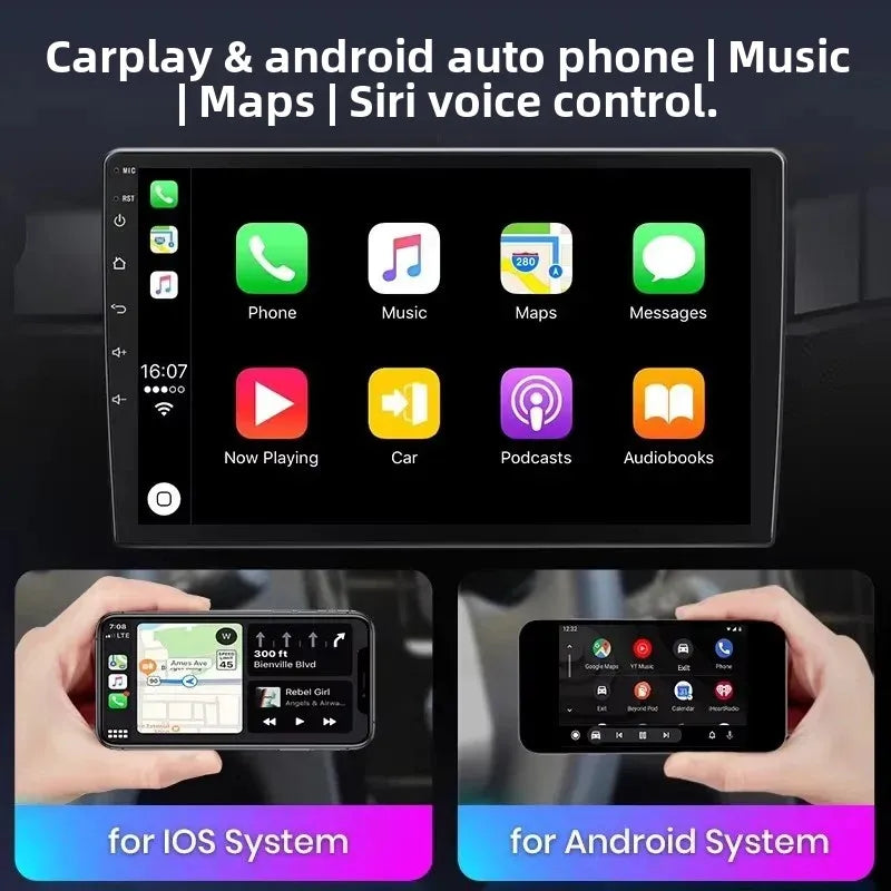 Android 13 4 Core 4G 64G Multimedia Car Radio Carplay Auto Player GPS Navigation for Toyota Hyundai Nissan Kia LADA  9 10 inch