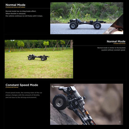 HobbyWing QuicRun Fusion PRO 540 60a 2300KV waterproof two in one brushless motor suitable for 1:10 TRX-4 SCX10 RC vehicles