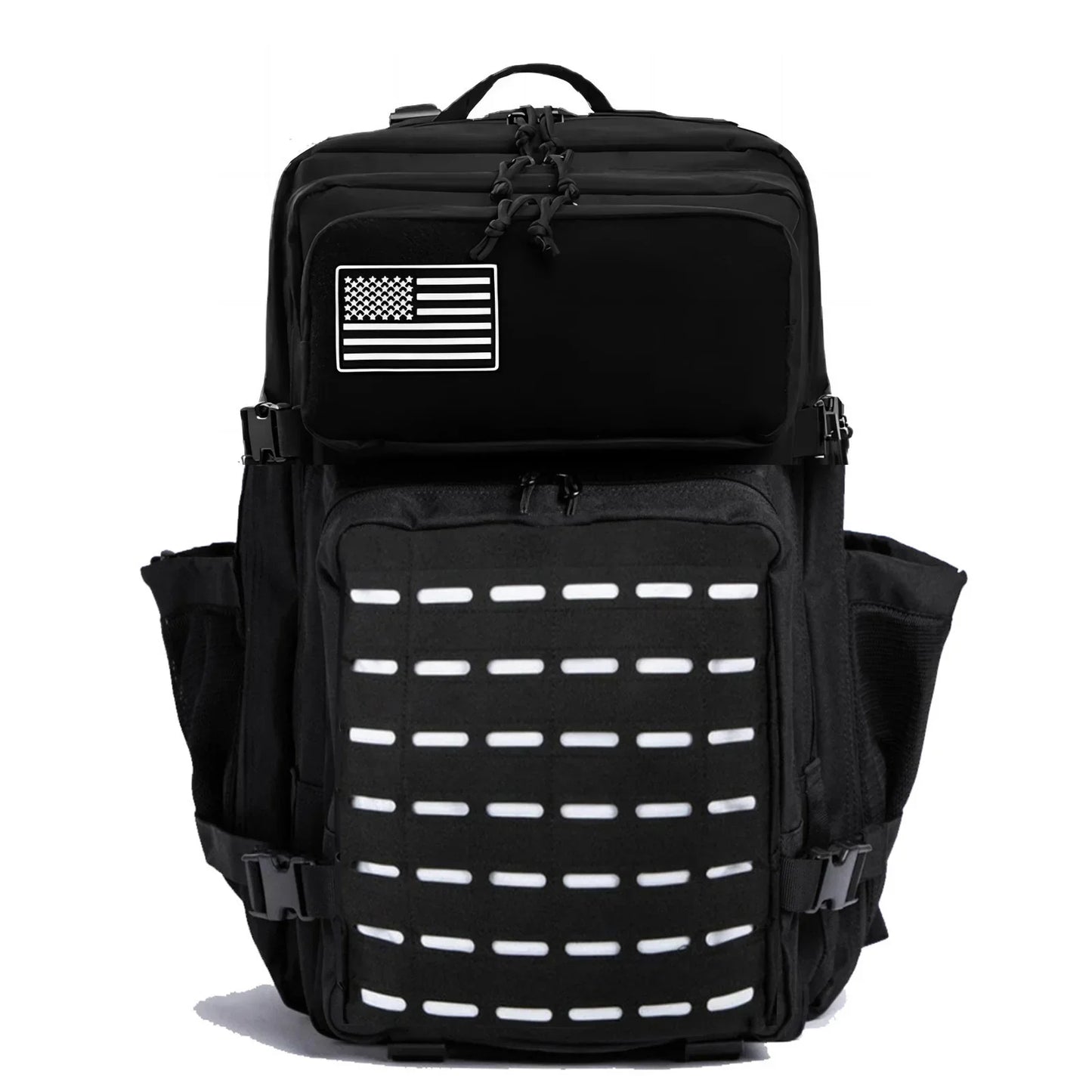 25L/50L Tactical Backpack Bag Hunting MOLLE Backpack GYM For Men EDC Outdoor Hiking Rucksack Witch 2 Bottle Holders