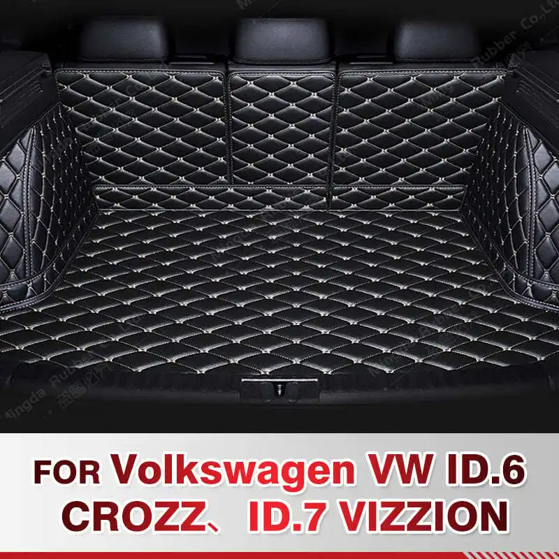 For Volkswagen VW ID.6 CROZZ、ID.7 VIZZION Auto Full Coverage Trunk Mat Car Protective Pad Cargo Liner Interior Accessories