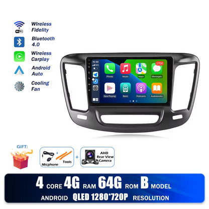 For Chrysler 200 200C 2015 - 2019 Car Radio Multimedia Video Player Navigation stereo Android Auto Carplay GPS WIFI BT