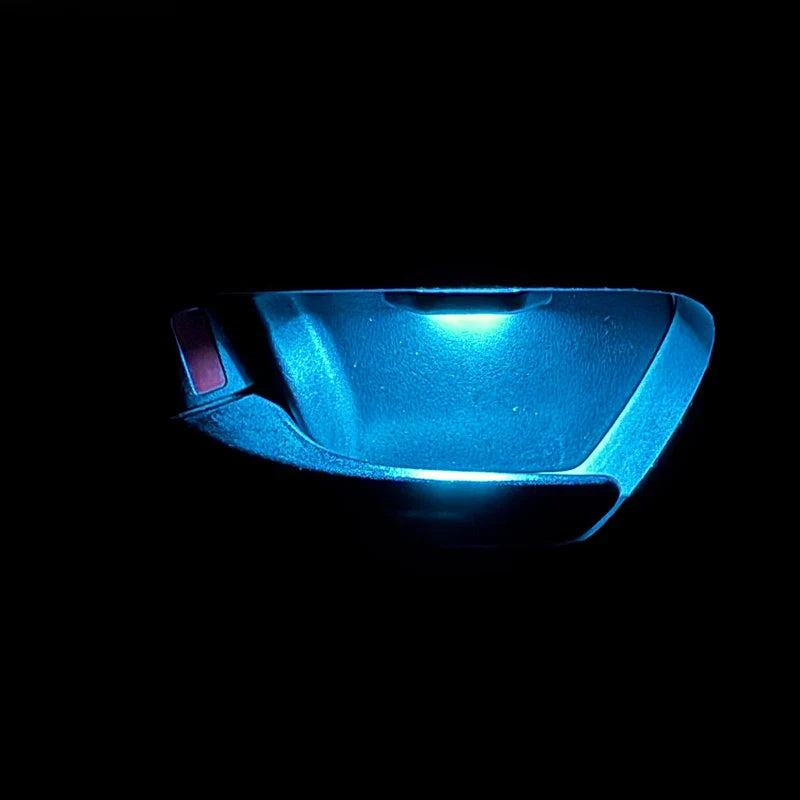 Door Bowl Atmosphere Light For 15-23Toyota tacoma15-23 Interior LED Blue Car Door Bowl Handle Frame Light For tacoma