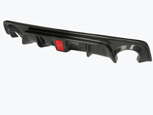 Car Parts Q50 Carbon Fiber Diffuser LED For Infiniti Q50