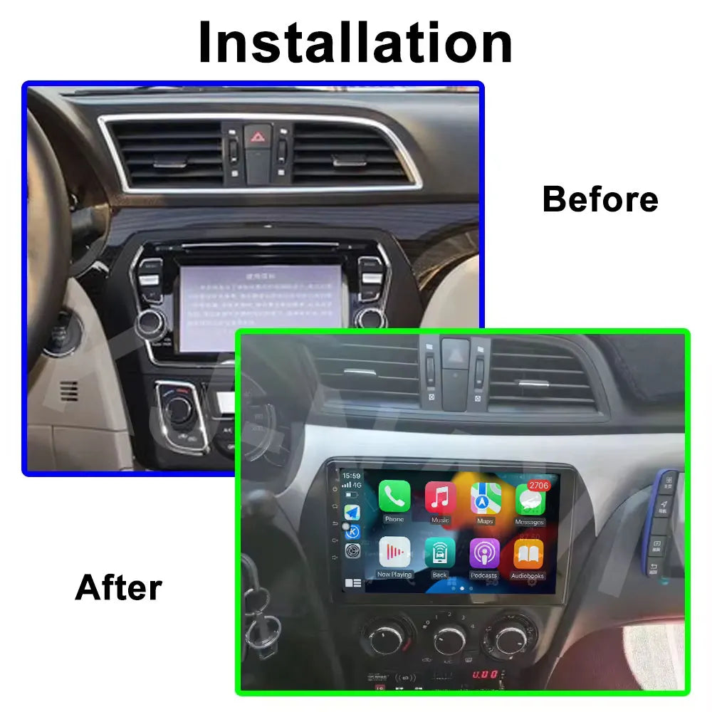Android OS Car Radio Touch Screen For Suzuki Alivio Ciaz 2014 2015 - 2019 Multimedia Player Navigation GPS Carplay Tools 8Core