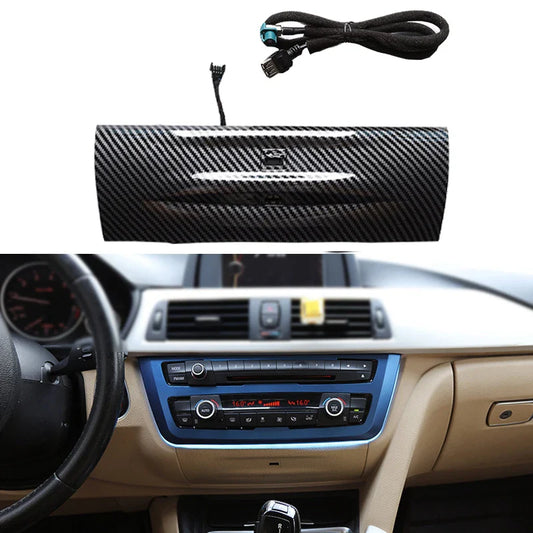 LED Ambient Light Cigarette Atmoshpere Lamp 9 Color Dashboard USB Audio Cover For BMW 3 /GT/4-Series F30 F32 F34 F36 2012-2019