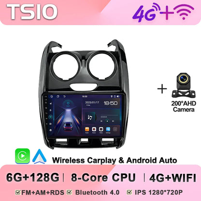 Car Multimedia Player For Renault Duster 2015 - 2021 For LADA Largus 2021 Automotive Multimedia Mirror Link Intelligent System