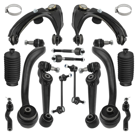 Front Upper Lower Control Arm Tierod Sway Bar for Ford Fusion Milan MKZ 2010 2011 2012