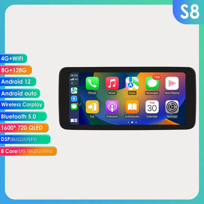 Hizpo Universal Car Radio 2Din 9" 10" 10.33" Android Auto Multimedia GPS CarPlay For Toyota Volkswagen Hyundai Kia Nissan Honda