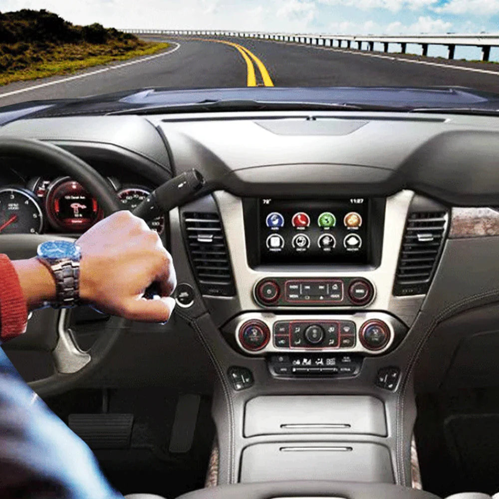 Car Wireless Mobile Phone Charger Center Console Storage QI 18W iPhone fast charge for GMSV HSV Chevrolet Silverado GMC Sierra
