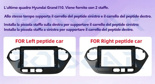 Car Radio Multimidia Video Player For Hyundai Grand i10 2013 2014 2015 2016 2017 2018 Carplay Auto Android 13 GPS Head Unit
