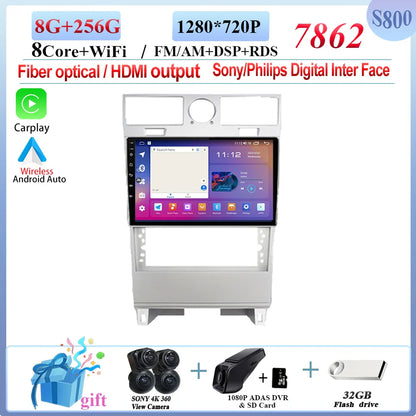 7862 Car Android 14 For Lincoln Navigator 2003 - 2009 Carplay Autoradio Multimedia Video Player Navigation GPS Auto No 2din DVD