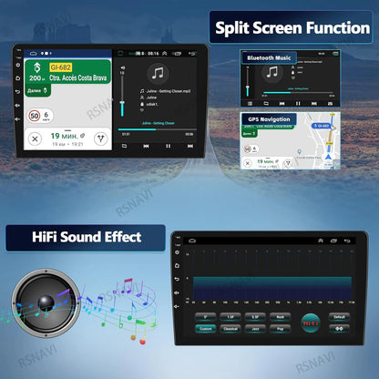 Android 14 Car Radio WiFi+4G For Chrysler Sebring Cirrus 2007 2008 2009 2010 GPS Navigation Auto wireless Carplay Player 2Din BT