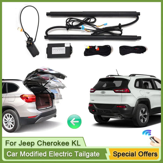 For Jeep Cherokee KL 2013~2024 Car Electric Tailgate Tail Gate Strut Vehicle Power Rear Door Lifting System Kit for Trunk