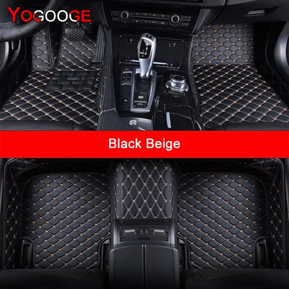 YOGOOGE Custom Car Floor Mats For Infiniti G G25 G35 G37 Auto Carpets Foot Coche Accessorie
