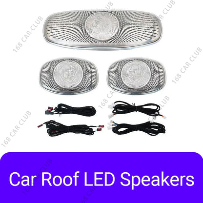LED Air Vents 3D/4D Rotate Tweeter Speaker For Mercedes Benz W213 W238 E53 E63 E-Coupe Car 64 Colours Lnterior Decorative Lights