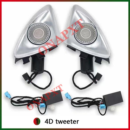 For Mercedes-Benz E-class W213 Coupe W238 LED Ambient Light 3D Tweeter Speeker Backlight Air Vent Turbine Car Atmosphere Lamp