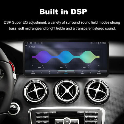 Wireless Carplay Android 14 for Mercedes Benz E Class W212 2009 - 2015 Car Radio Player Video DSP Stereo Touch Screen 4G WiFi BT