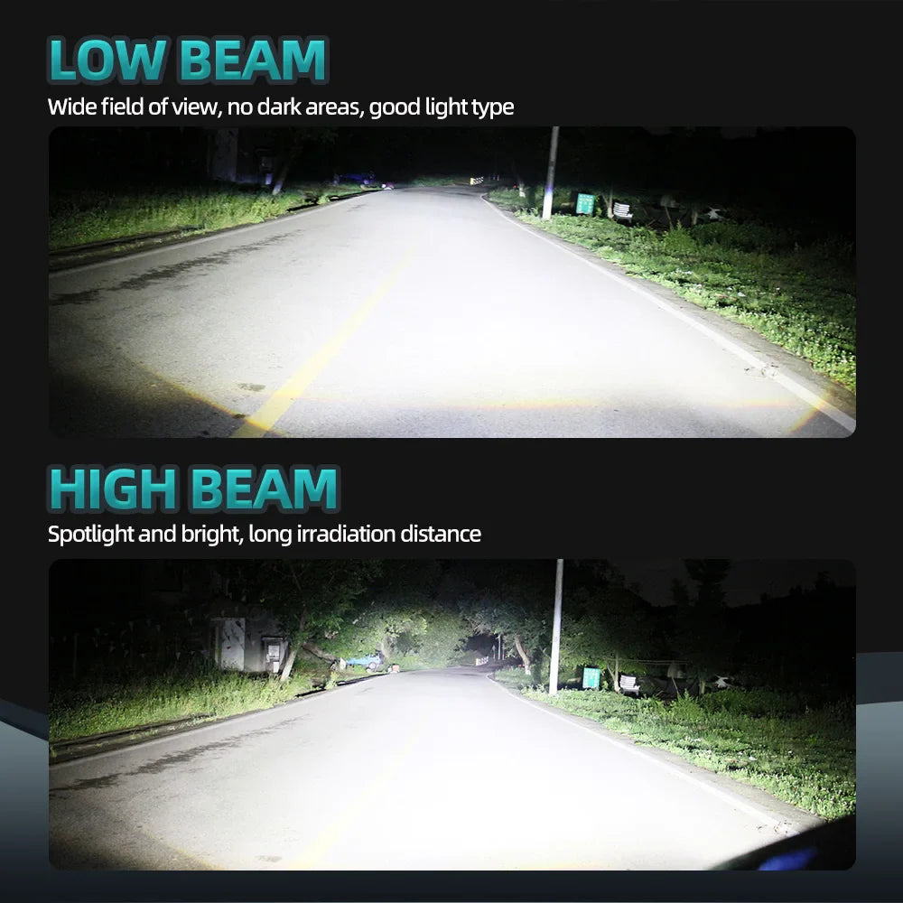 20000LM Canbus LED Headlight Bulbs 120W High Low Beam Car Lights 12V 6000K For Dodge Nitro 2006 2007 2008 2009 2010 2011 2012