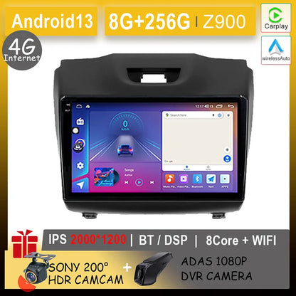 Car Radio Android For Chevrolet Holden S10 TRAILBLAZER COLORADO ISUZU DMAX Auto Navigation Carplay NO 2din DVD Player Stereo