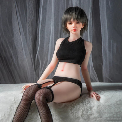 MDL New! 60cm anime doll toys 1/3 size short hair beauty human doll movable joints silicone material dressing model