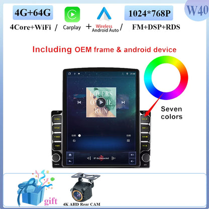 Android Auto For Toyota Hiace H200 2010 - 2018 RHD Multimedia Player Wireless Carplay GPS Navigation 5G WIFI 2din