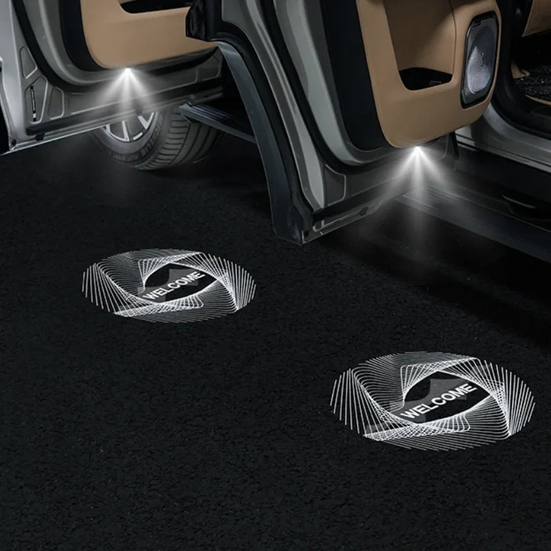 For Byd Equation Leopard 8 2025 Dedicated Door Welcome Light, Door Projection Lighting, Floor Light, Atmosphere Light